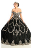 Plus size ball gown