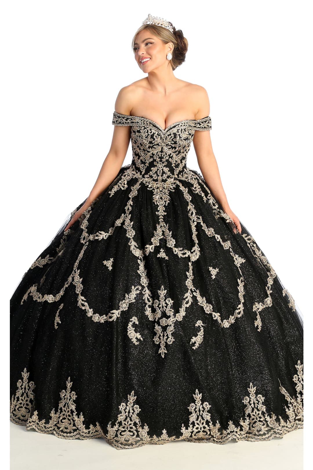 Plus size ball gown