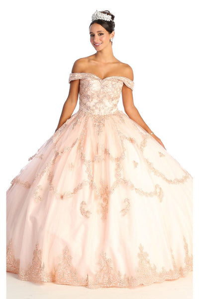 Plus size ball gown
