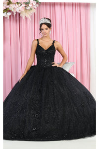 Sweet 16 Ball Gown - BLACK / 4
