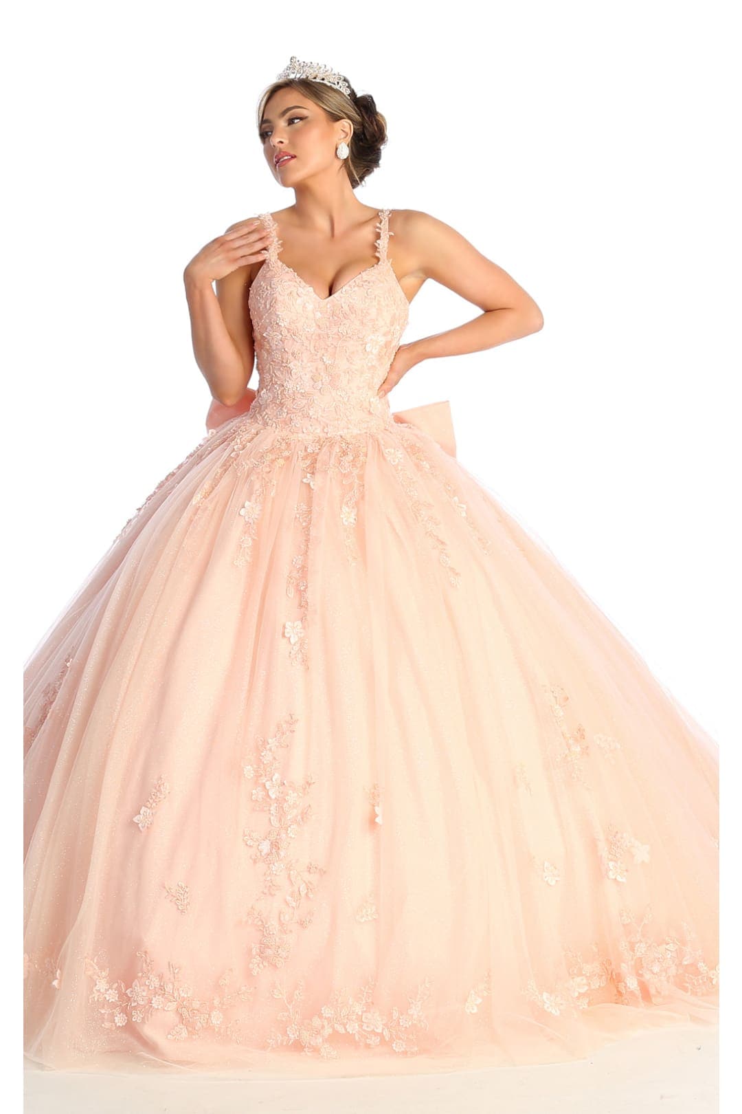 Layla K Sleeveless Corset Sweet 16 Ball Gown LK174 | FormalDressShops
