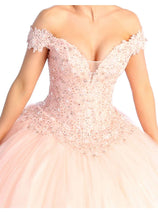 Quinceanera Dress Ball Gown Off The Shoulder 15 Ano by Layla K LK175