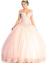 Quinceanera Dress Ball Gown Off The Shoulder 15 Ano by Layla K LK175
