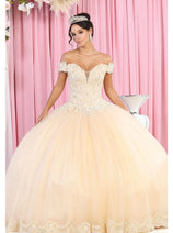 Quinceanera Dress Ball Gown Off The Shoulder 15 Ano by Layla K LK175