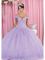 Quinceanera Dress Ball Gown Off The Shoulder 15 Ano by Layla K LK175