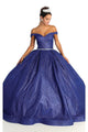 Shimmering Quince Gown