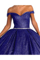 Shimmering Quince Gown