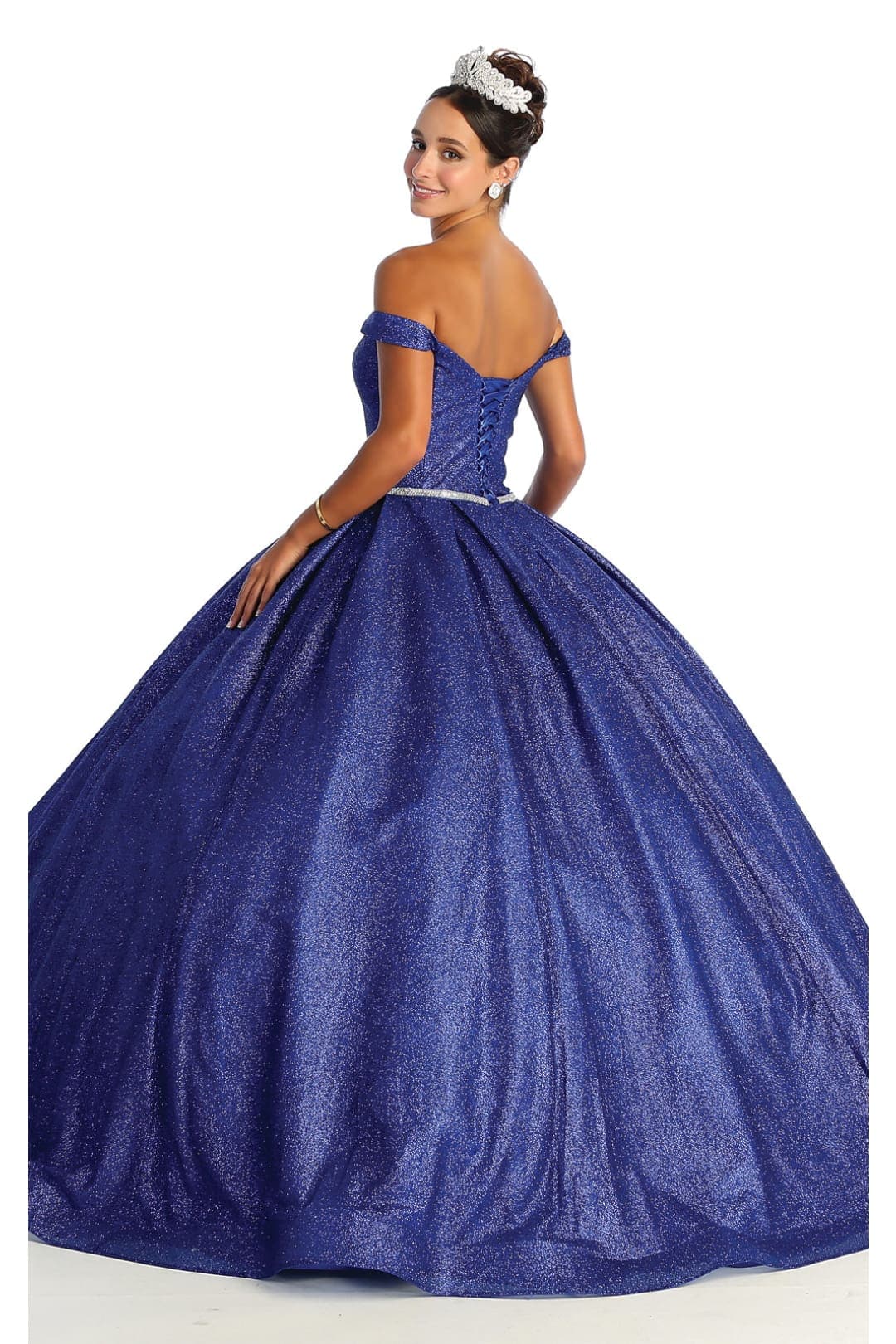 Shimmering Quince Gown