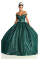 Shimmering Quince Gown