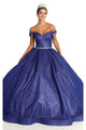 Shimmering Quince Gown