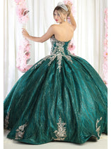 Layla K LK179 Strapless Corset Quinceanera Ball Gown