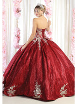 Layla K LK179 Strapless Corset Quinceanera Ball Gown