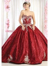 Layla K LK179 Strapless Corset Quinceanera Ball Gown