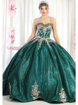 Layla K LK179 Strapless Corset Quinceanera Ball Gown
