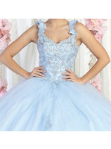 Sweet 16 Birthday Party Dress in Baby Blue Style LK180 Ball Gown