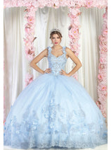 Sweet 16 Birthday Party Dress in Baby Blue Style LK180 Ball Gown