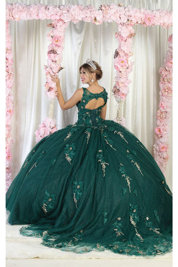 Layla K LK181 Embroidered Sleeveless Ball Gown
