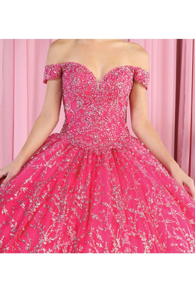 Layla K LK183 Sweetheart Glitter Ball Gown