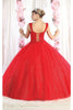 Layla K LK194 Sleeveless Embroidered Quince Ball Gown