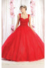 Layla K LK194 Sleeveless Embroidered Quince Ball Gown