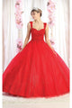 Layla K LK194 Sleeveless Embroidered Quince Ball Gown