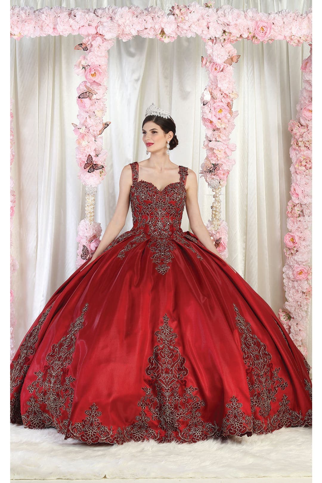 Layla K Embroidered Quinceanera Ball Gown LK196 | Formal Dress Shops