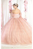 Layla K LK209 Glitter Corset Bone Quinceanera Dress