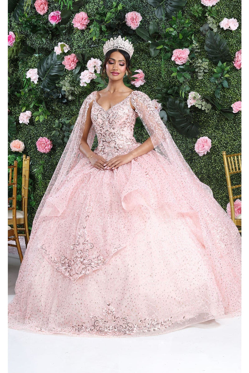 Sweet 16 Birthday Party Dress in Blush Style LK218 Ball Gown
