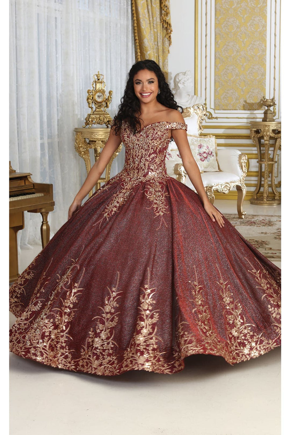Plus Size Formal Quinceanera Gown by LK280 main image 0