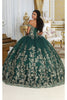 Layla K LK223 3D Butterfly Applique Embroidered Quinceanera Ball Gown - Dress