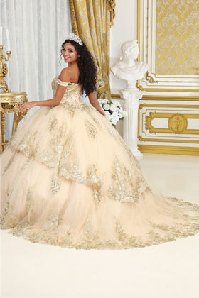 Vestidos De Quinceañera - Vestidos De 15 Años Layla K LK224 Ball Gown