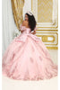 Layla K LK233 3D Floral Quinceanera Ball Gown - Dress