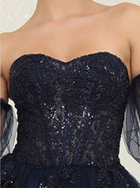 Quinceanera Dress Ball Gown Sweetheart Floral Princess Layla K LK237