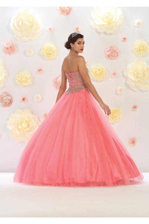 Strapless Sweet 16 Ball Dress