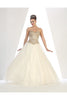 Strapless Sweet 16 Ball Dress - IVORY / 4