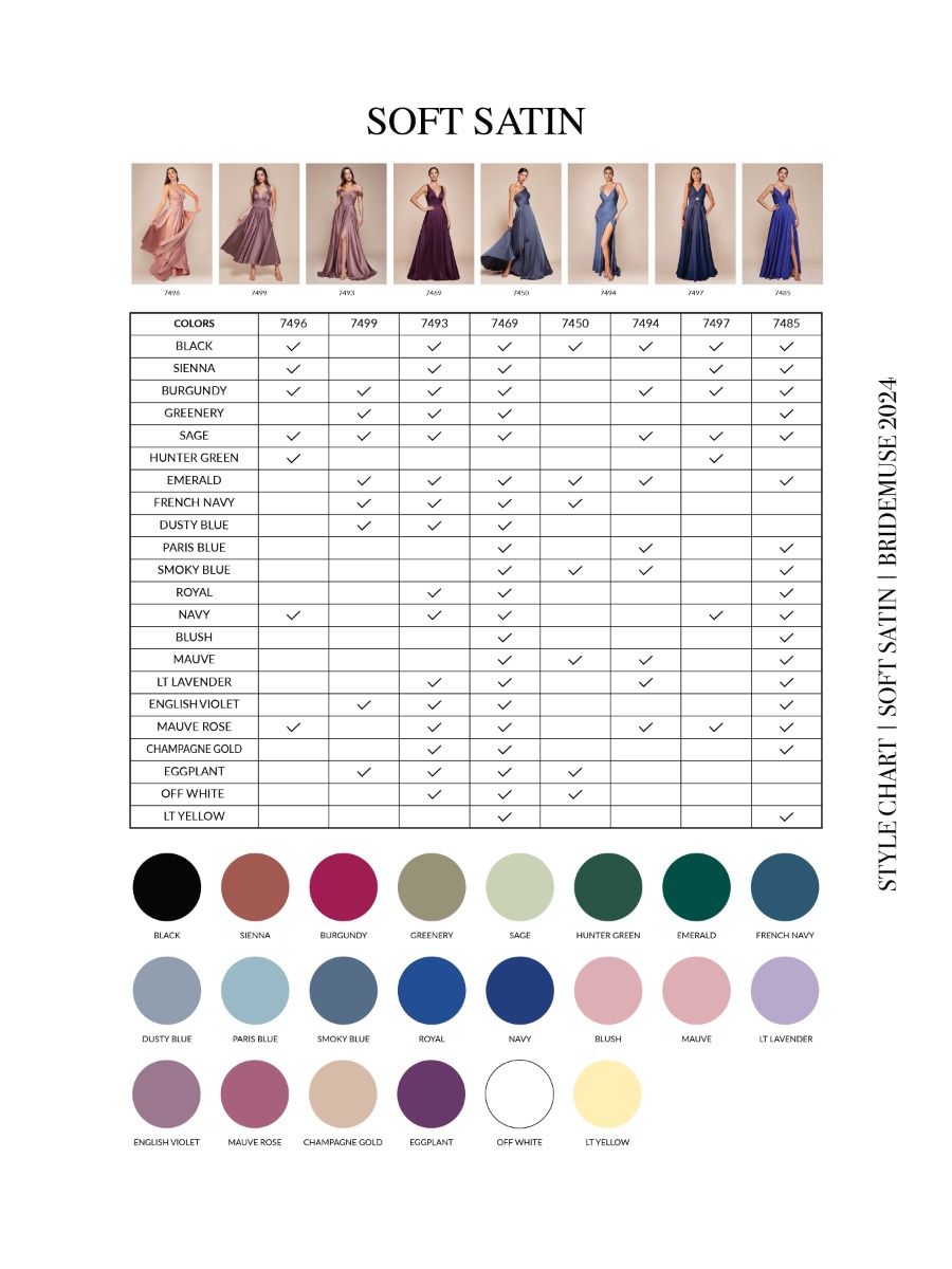 Ladivine 7499 Satin A-Line Dress in Burgundy