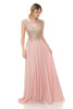 Lenovia 8123 Classy Special Occasion Gown - MAUVE / S - Dress