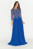 Lenovia 8171 Gown For Mother Of The Bride - ROYAL BLUE / S - Dress