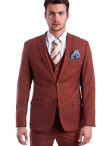 Light Brown Groomsmen Suit for Men & Boys - Perfect for Weddings