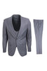 Light Grey Stacy Adams Men’s Suit - Light Grey / 34R / SM255H1-12 - Mens-suits