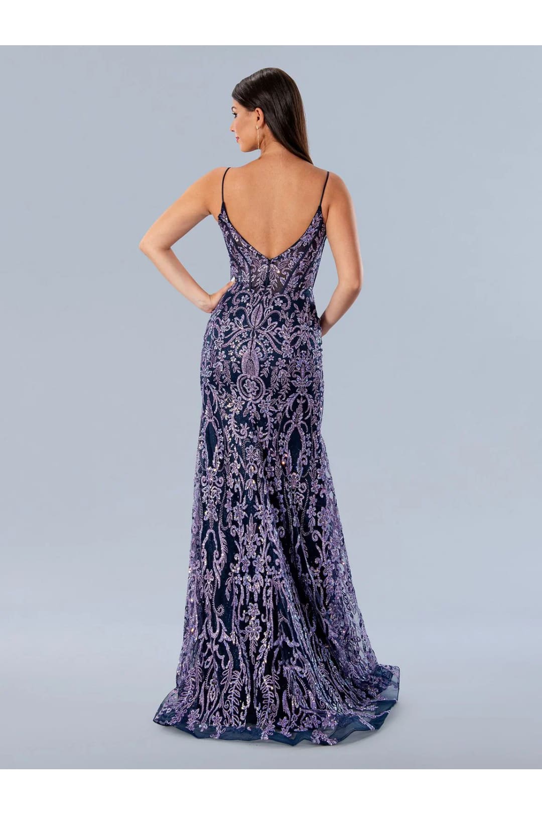 Lilac Prom Dress Mermaid Formal Evening Gown Stella Couture 24168 - Dresses