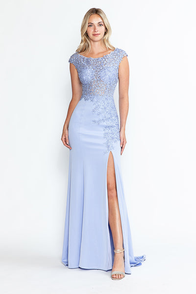 Womens Nude Color Dress | Evening Gown