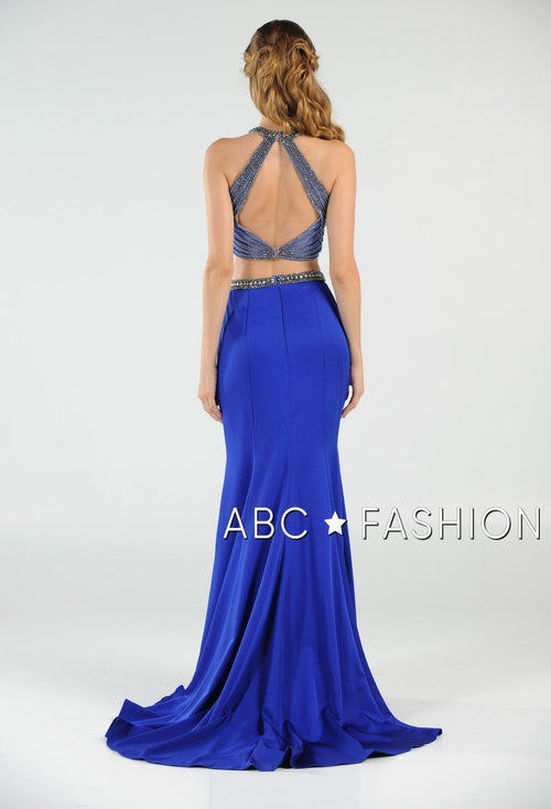 Poly USA Royal Blue Long Formal Dresses