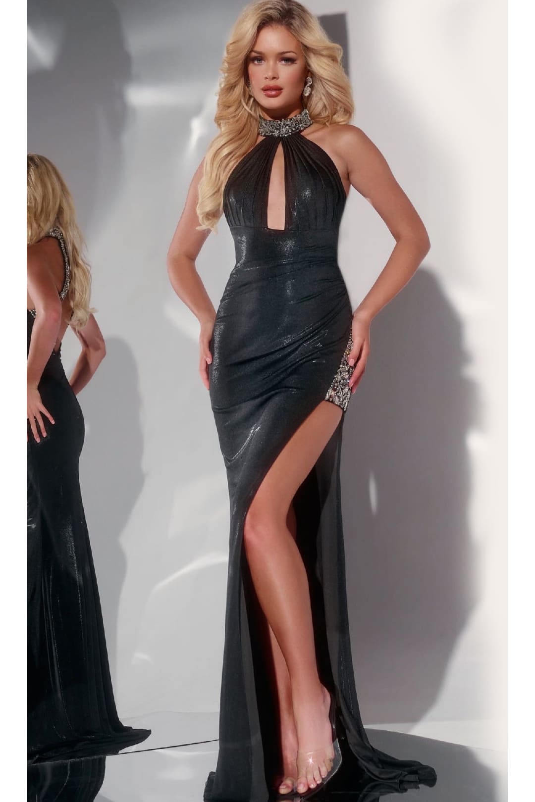 Long Black Prom Dress: Jovani 29496 - Prom