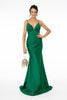 Bodycon Evening Gown - LAS1815 - GREEN / XS