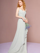 Long Bridesmaids And Plus Size Gown
