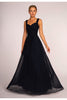 Long Chiffon Dress with Ruched Sweetheart Bodice by Elizabeth K GL2608-Long Formal Dresses-ABC Fashion