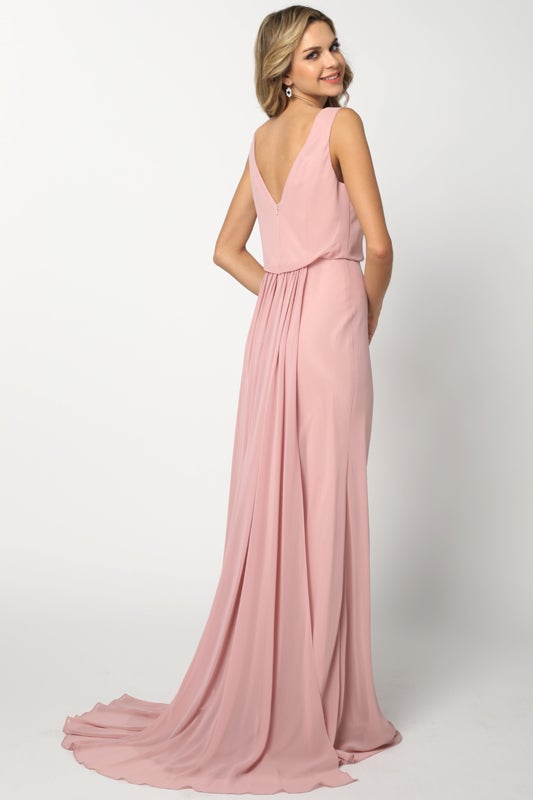 Juliet Navy Blue Long Formal Dresses