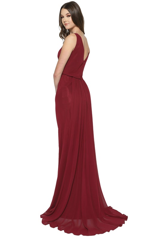 Juliet Navy Blue Long Formal Dresses