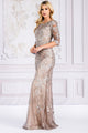 Long Evening Dress Strapless Sheath Gown By Amelia Couture 7045 - Dress